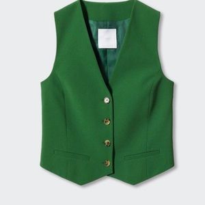 Suit vest with buttons. Size S.